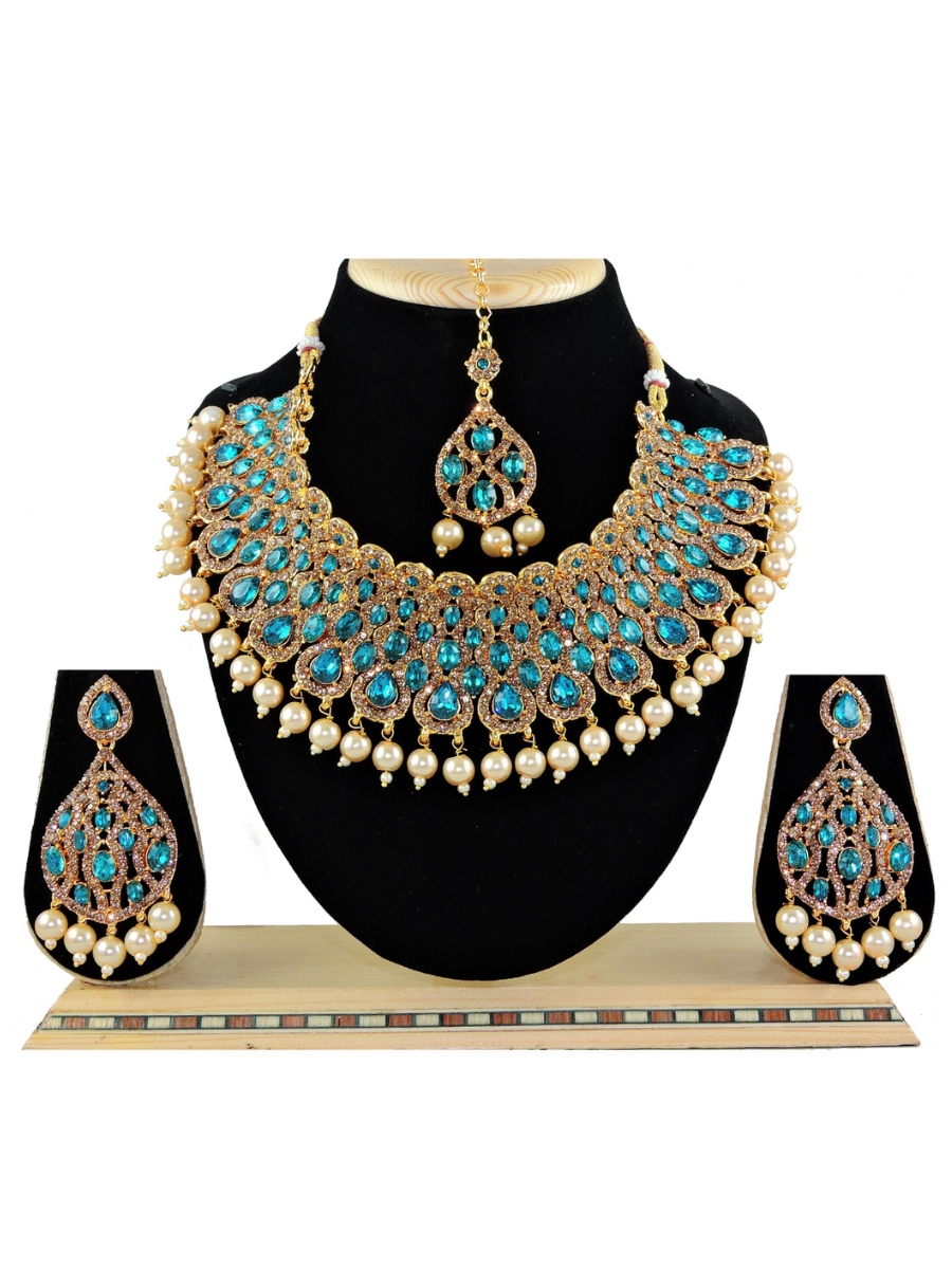 Rama Alloy Festival Wear Kundan Necklace