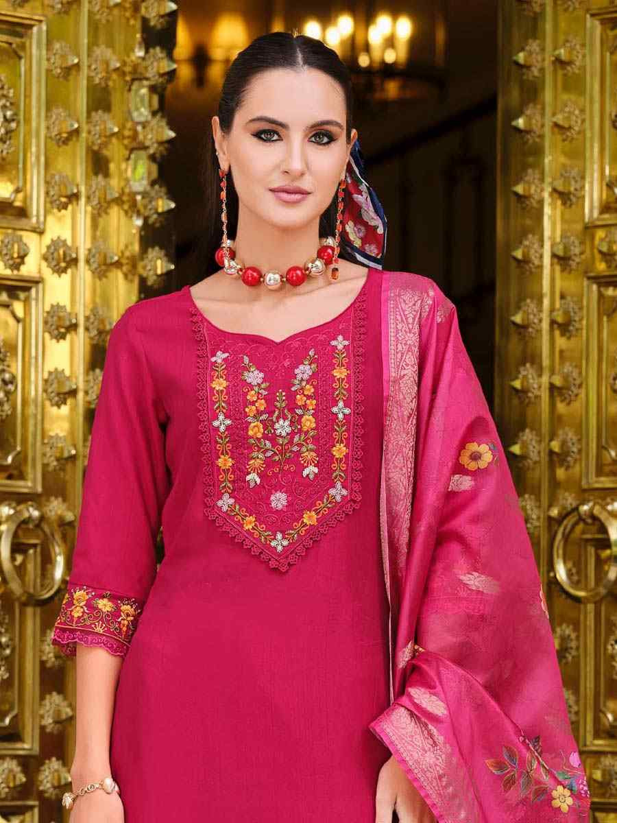 Black Banarasi Jacquard Silk Embroidered Festival Mehendi Ready Pant Salwar Kameez