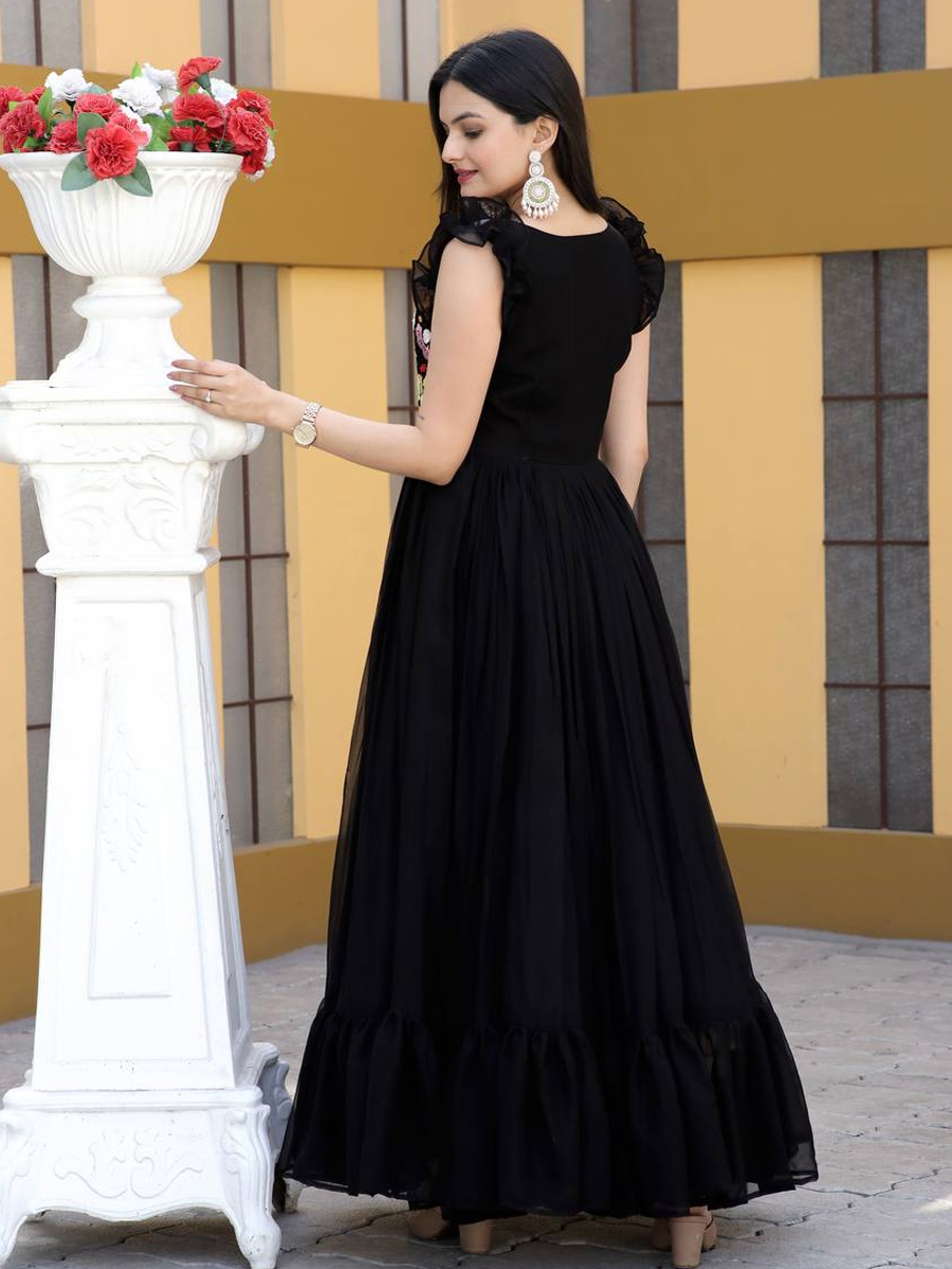Weiyin Elegant Black Long Formal Evening Dresses Long Vestidos De Fiesta  A-Line Sexy High Slit Satin Simple Prom Party Gowns - AliExpress