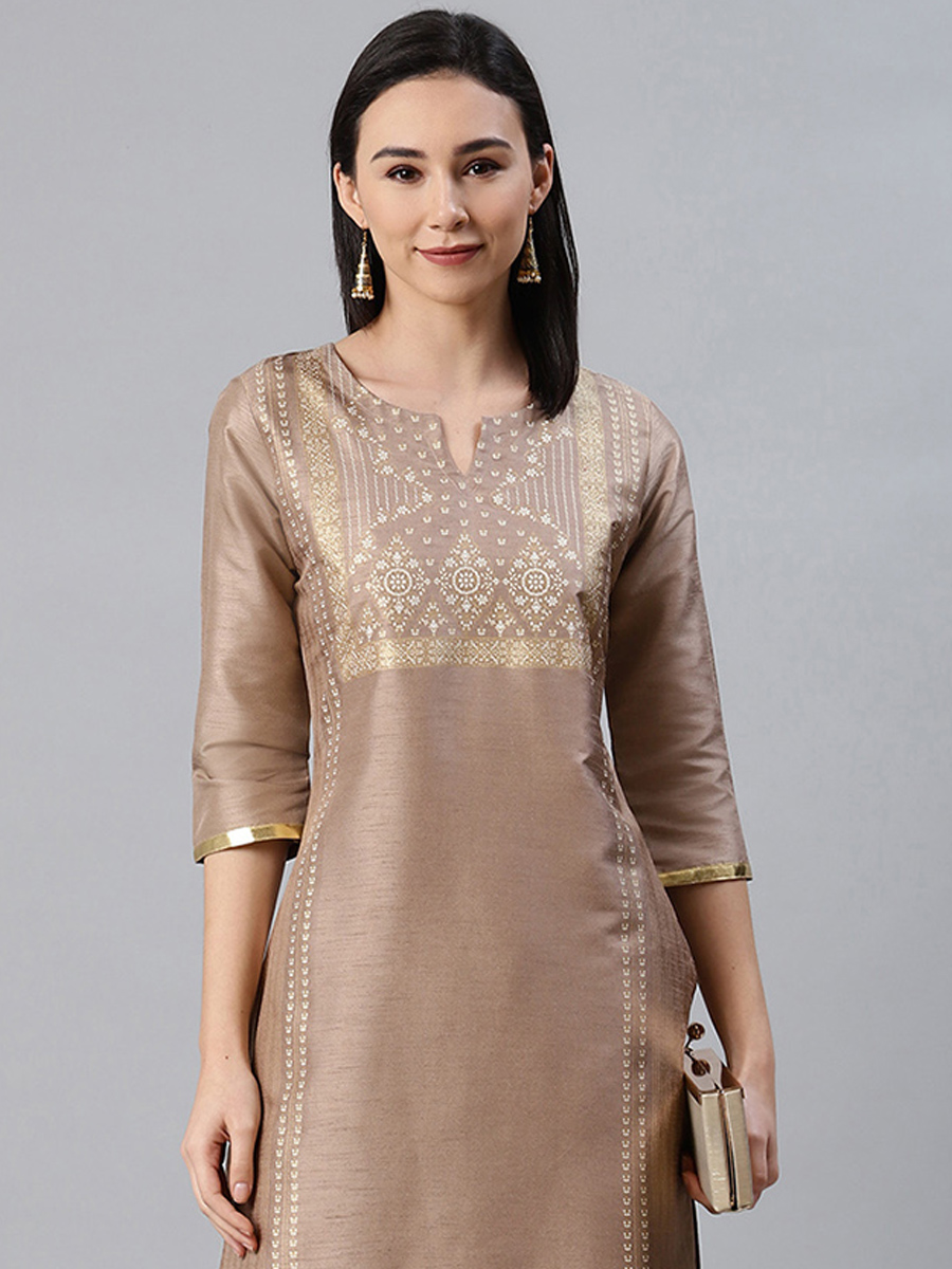 Chiku Rayon Printed Festival Casual Kurti