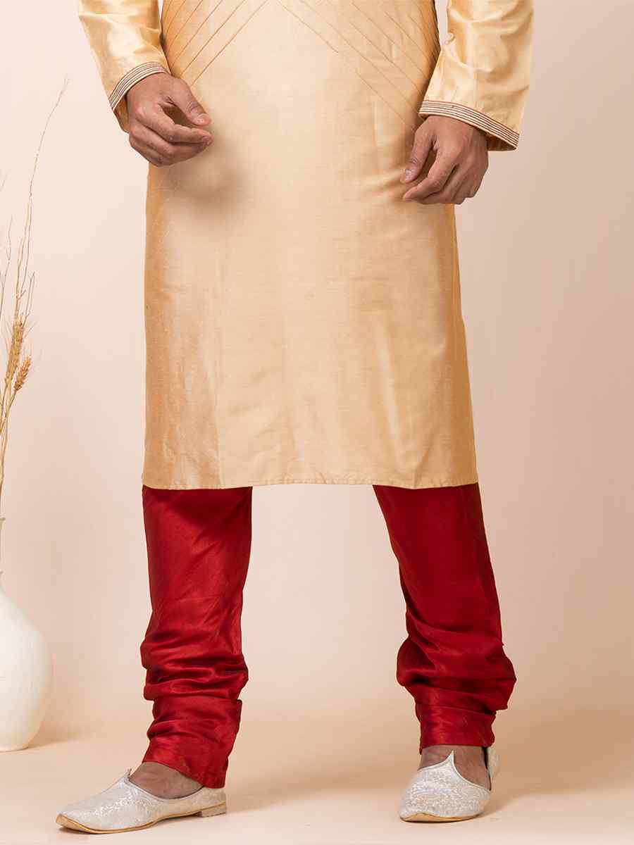 Chiku Viscose Woven Festival Mehendi Kurta