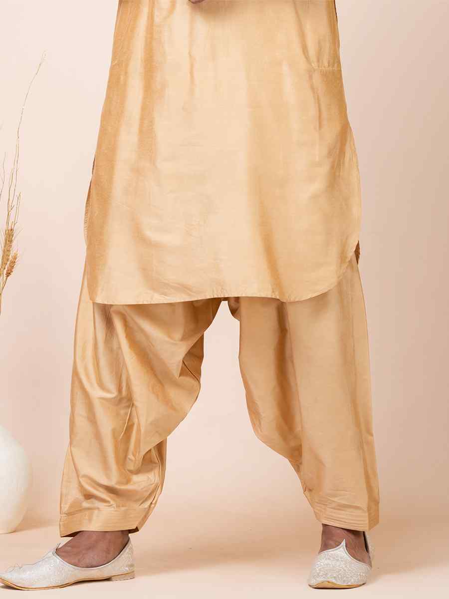 Chiku Viscose Woven Festival Mehendi Kurta