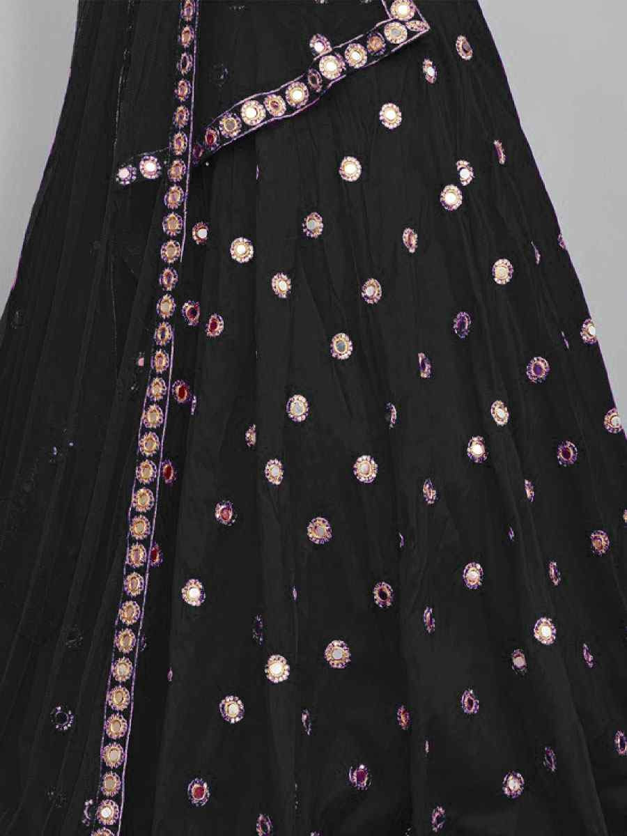 Cream Tafeta Silk Embroidered Festival Wedding Party Reception Heavy Border Lehenga Choli