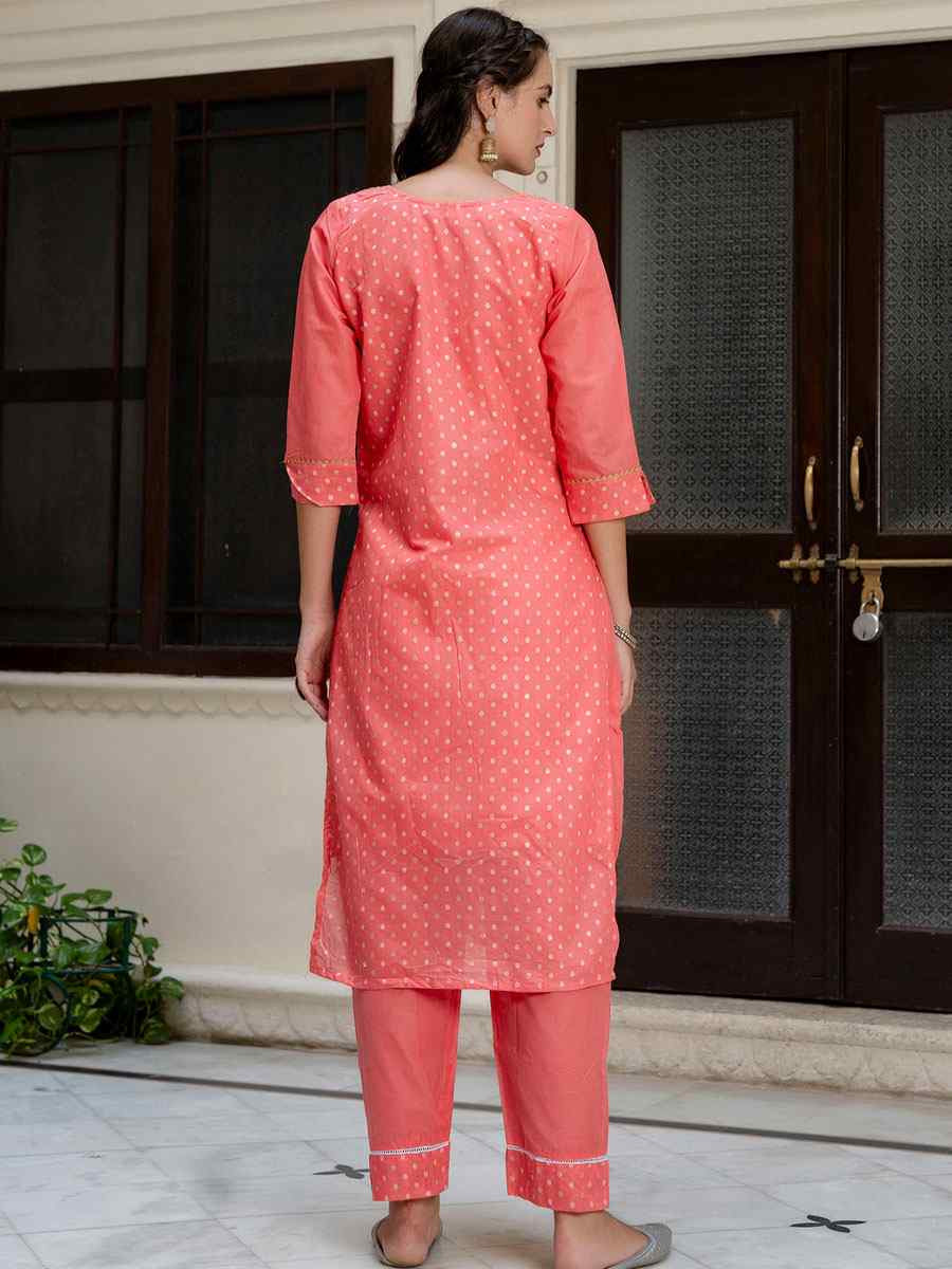 Gajri Chanderi Silk Embroidery Party Wedding Festival Casual Ready Pant Salwar Kameez