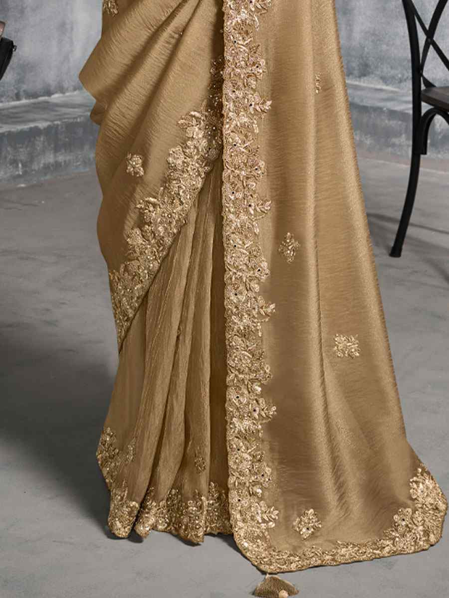 Green Premium Tissue Silk Embroidery Traditional Casual Reception Festival Wedding Fancy Heavy Border Saree
