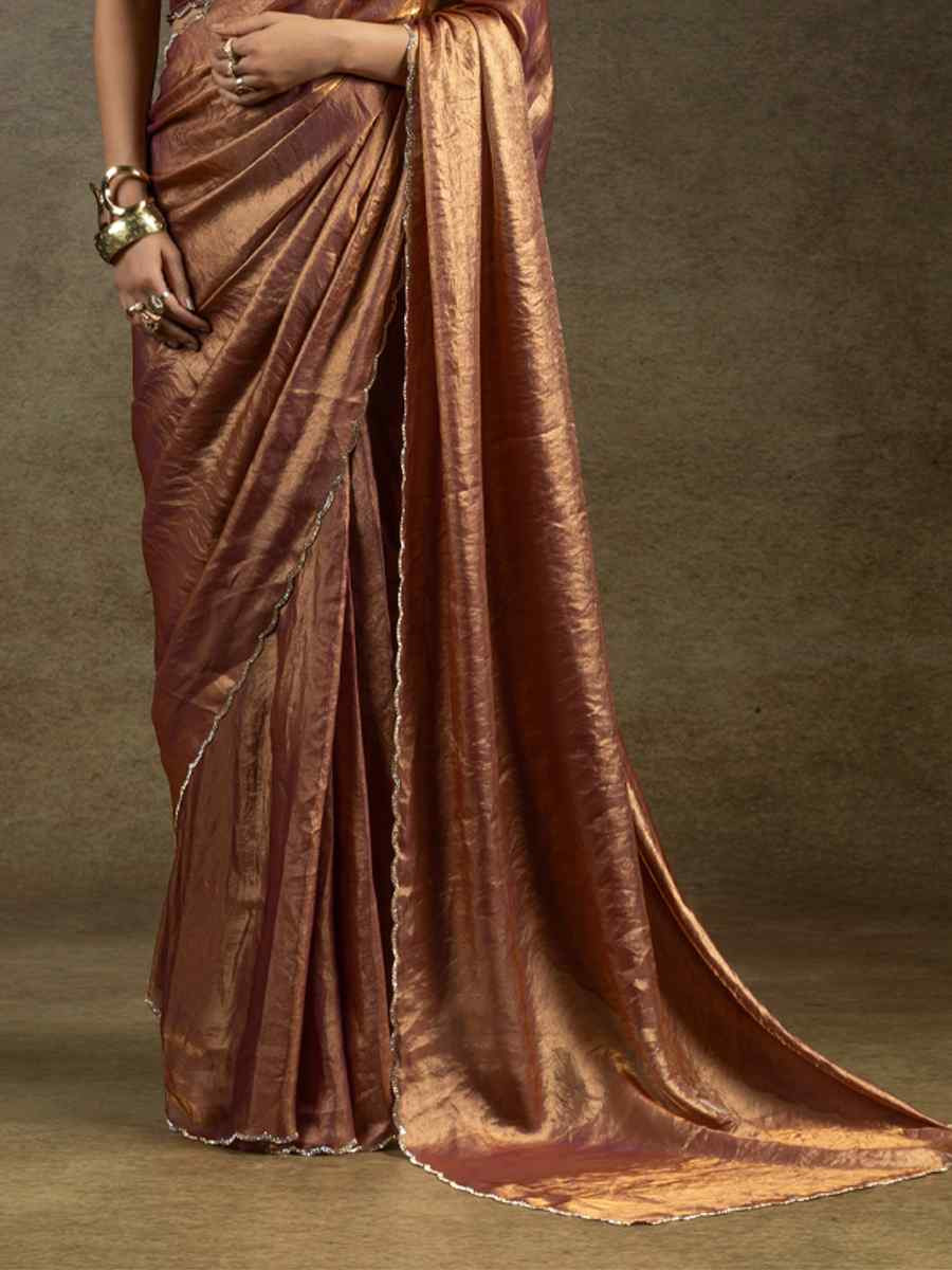 Green Satin Silk Embroidered Festival Wedding Fancy Heavy Border Saree