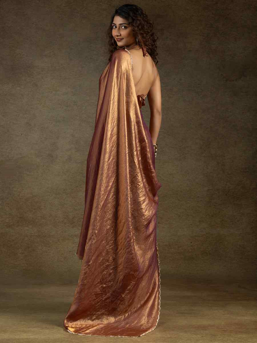 Green Satin Silk Embroidered Festival Wedding Fancy Heavy Border Saree