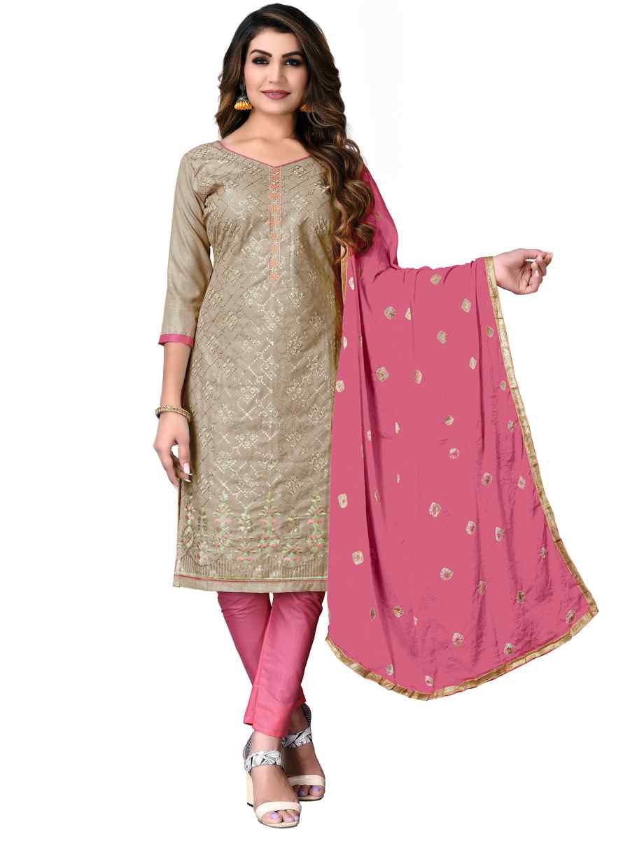 Grey Cotton Embroidered Festival Wedding Pant Salwar Kameez