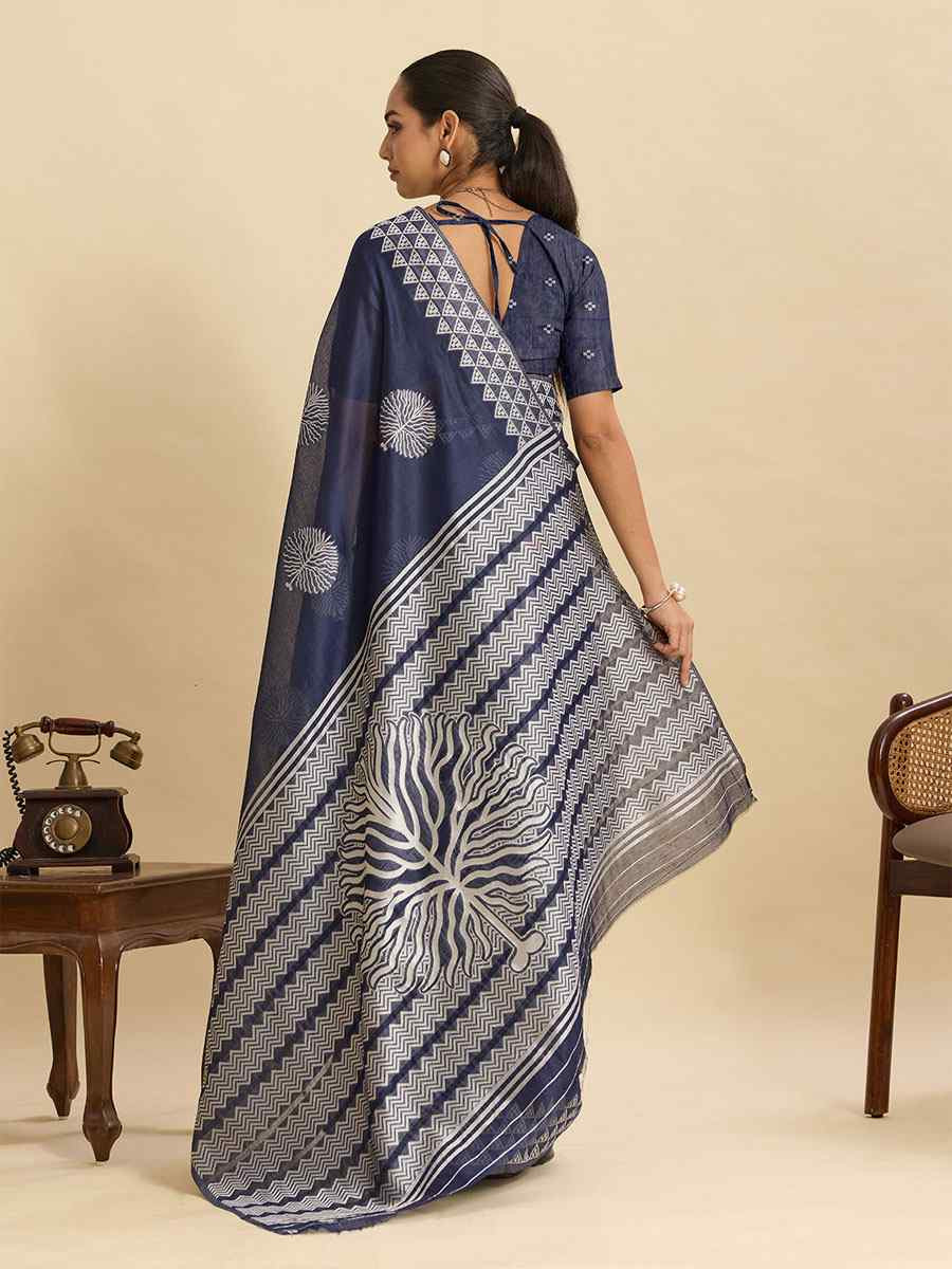 Grey Soft Silk Zari Handwoven Bridal Reception Festival Wedding Fancy Heavy Border Saree