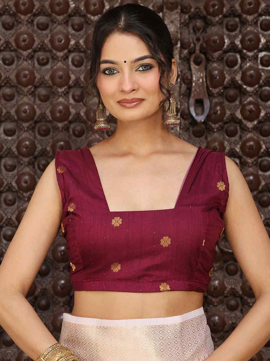 Light Pink Cotton Plain Zari Work Casual Reception Festival Wedding Fancy Classic Style Sarees