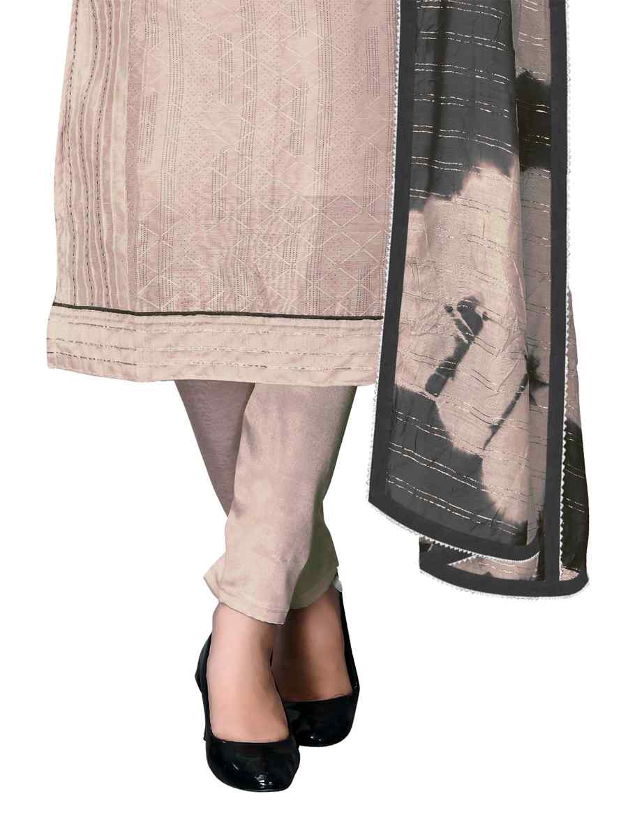 Light Purple Modal Chanderi Embroidered Festival Wedding Pant Salwar Kameez