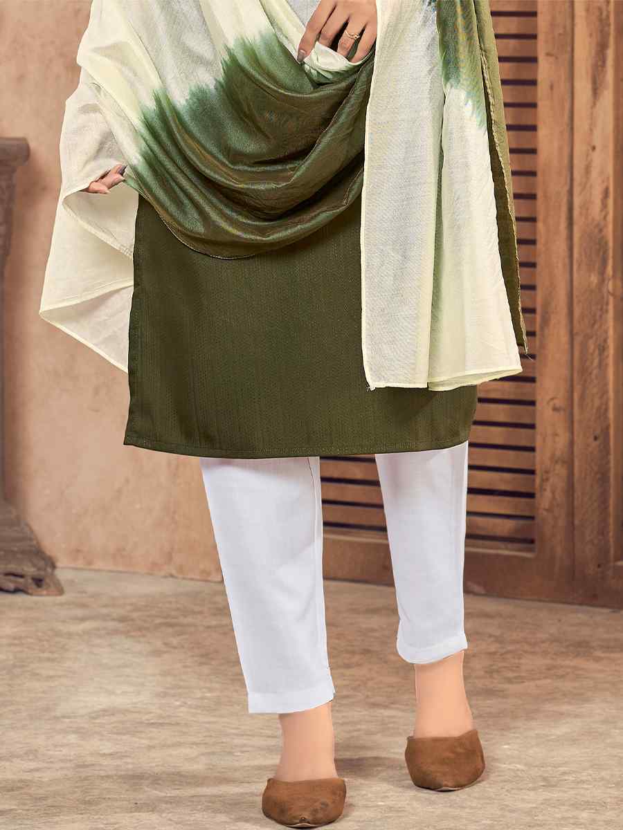 Mahendi Pure Viscose Embroidered Festival Casual Ready Pant Salwar Kameez