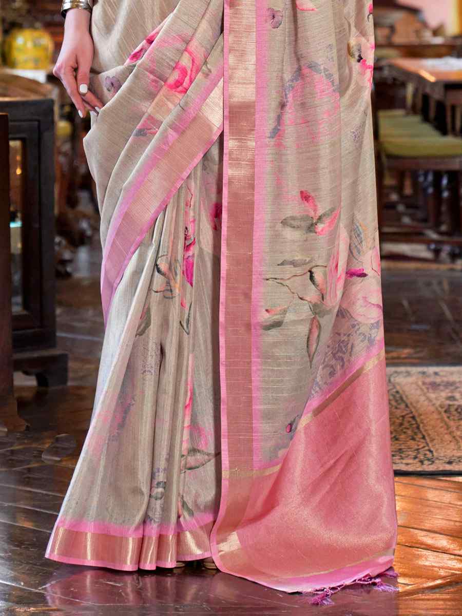 Maroon Banarasi Soft Silk Handwoven Festival Casual Classic Style Saree