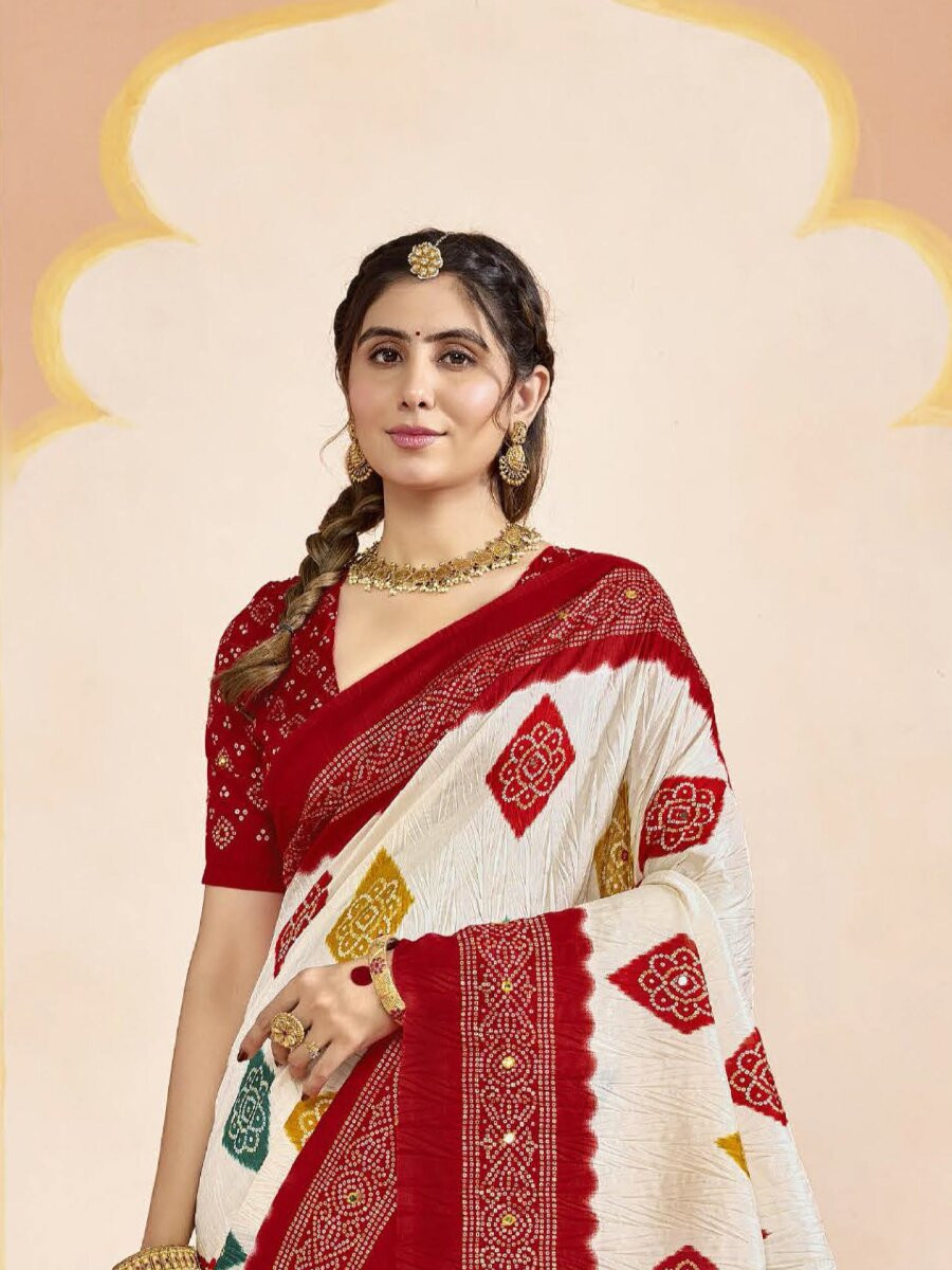 Maroon Silk Printed Stone Work Wedding Reception Party Festival Casual Heavy Border Sarees