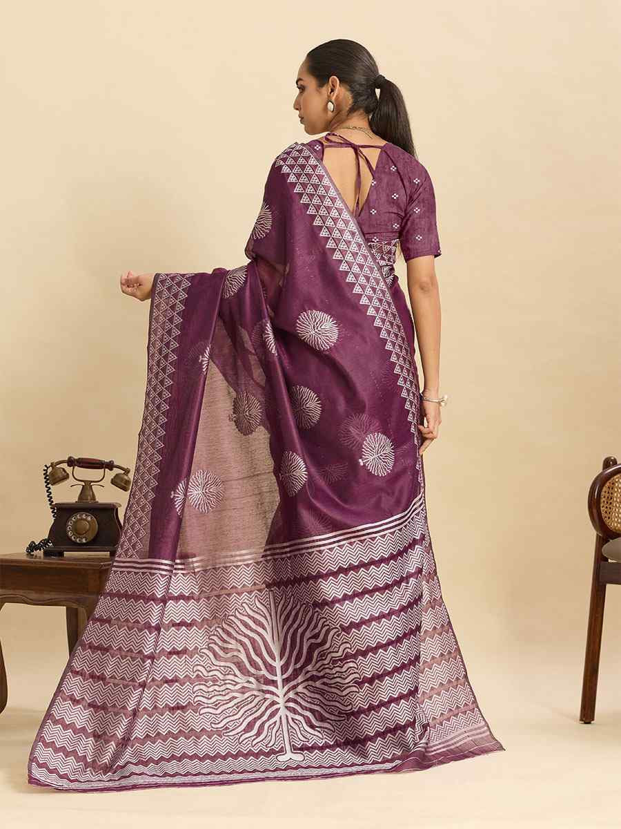 Maroon Soft Silk Zari Handwoven Bridal Reception Festival Wedding Fancy Heavy Border Saree