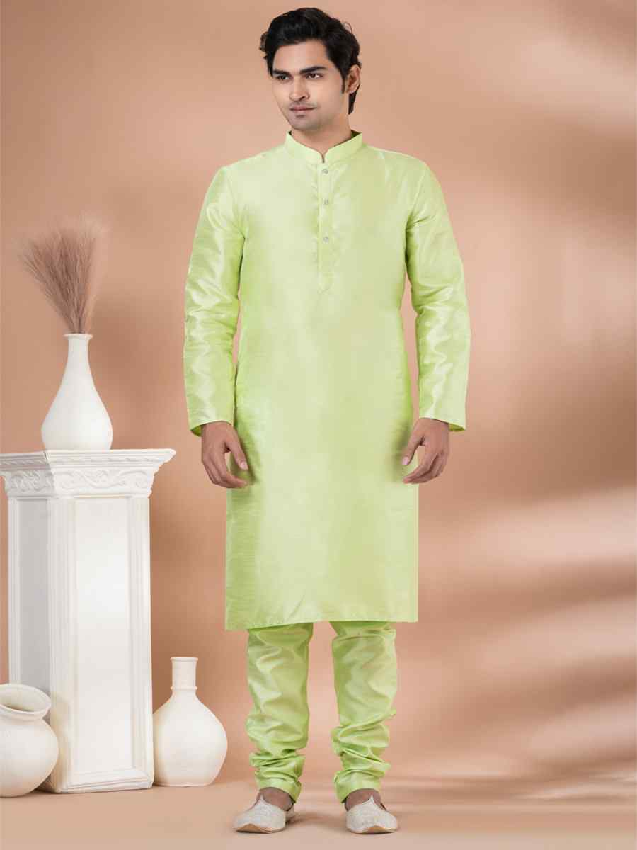 Mint Green Mono Printed Festival Casual Kurta