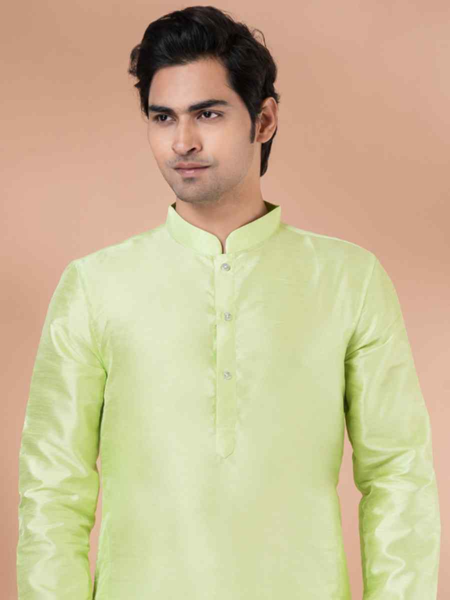 Mint Green Mono Printed Festival Casual Kurta