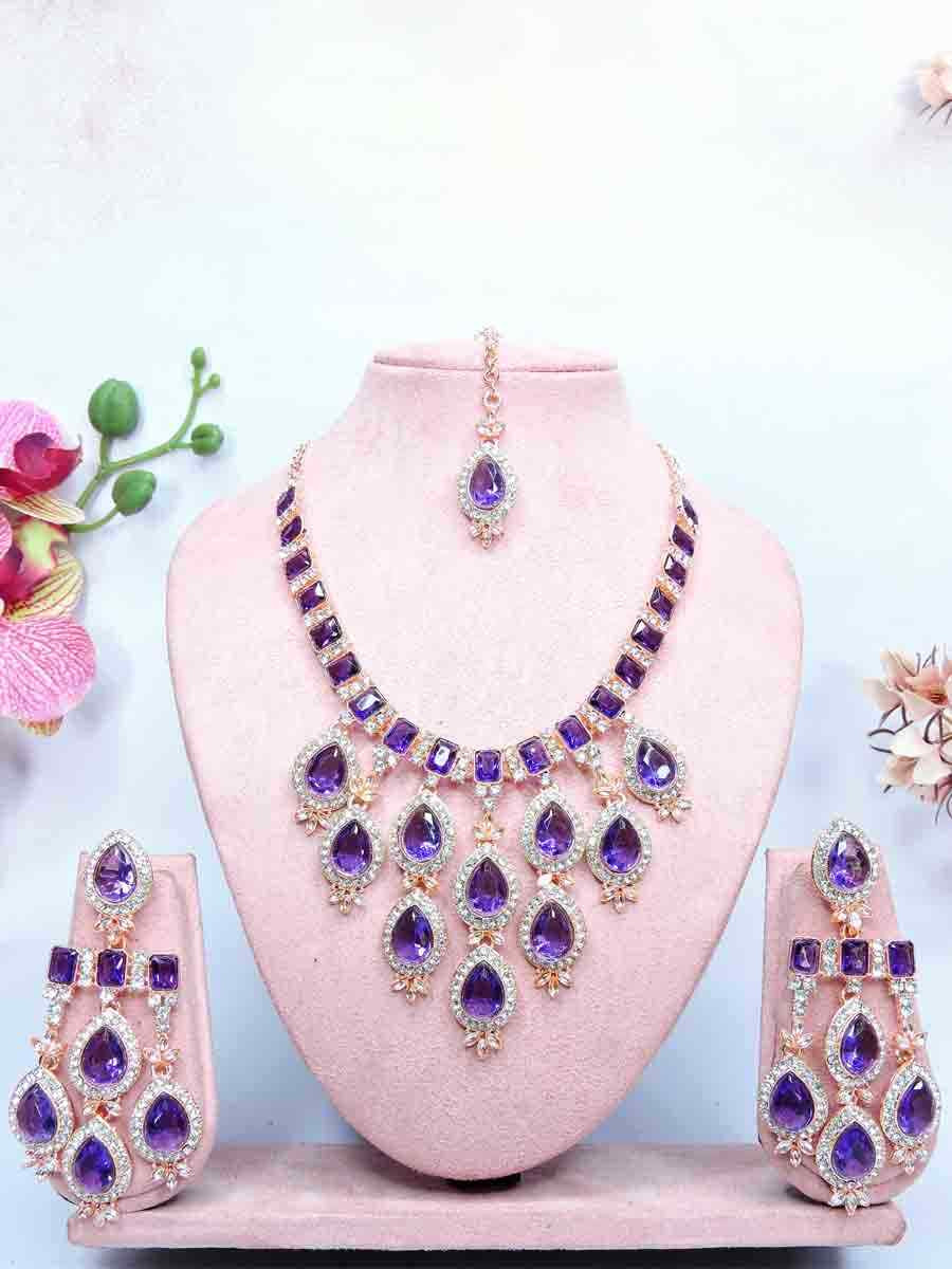 Montana Alloy Metal Festival Wear Kundan Necklace