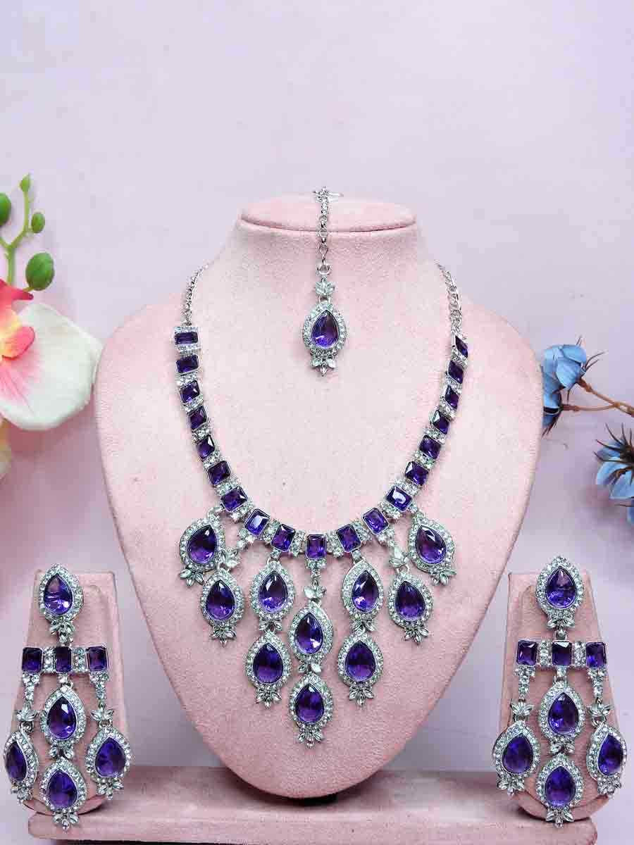 Montana Alloy Metal Festival Wear Kundan Necklace