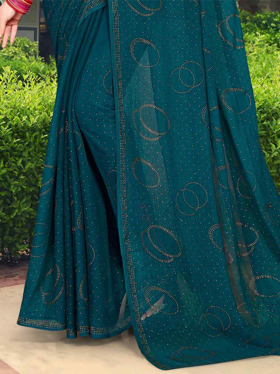 Morpeach Simmer Silk Handwoven Casual Festival Classic Style Saree