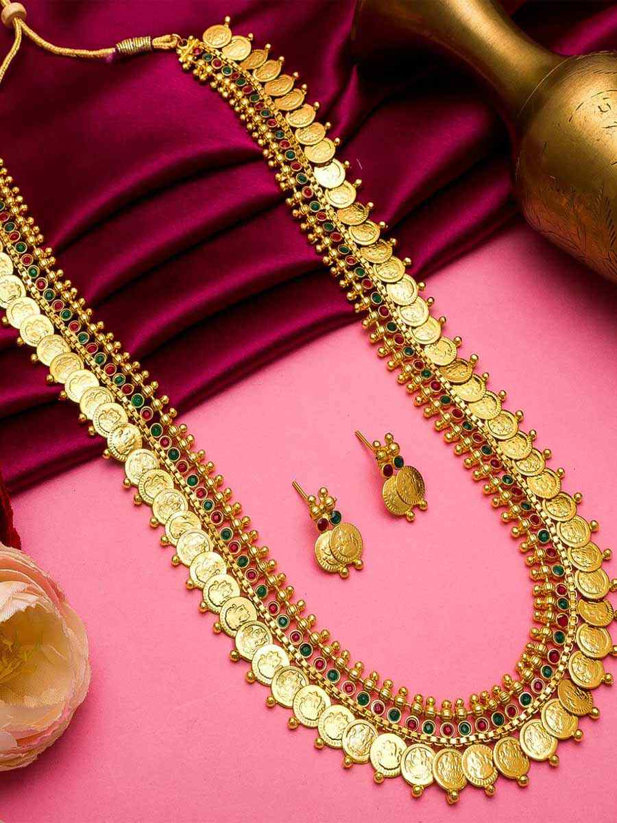 Multi Alloy Traditional Wear Meenakari Necklace