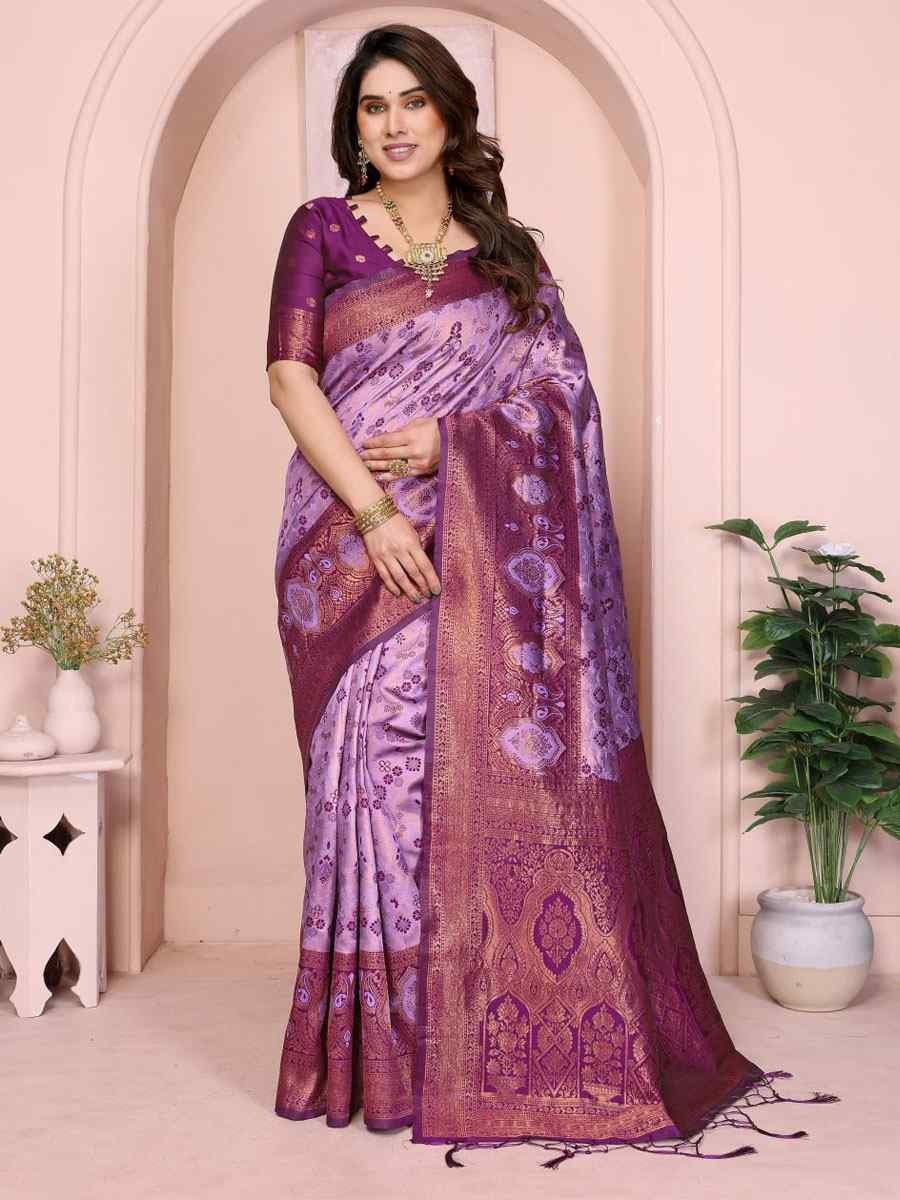 Multi Banarasi Silk Handwoven Traditional Bridal Reception Festival Wedding Fancy Heavy Border Saree