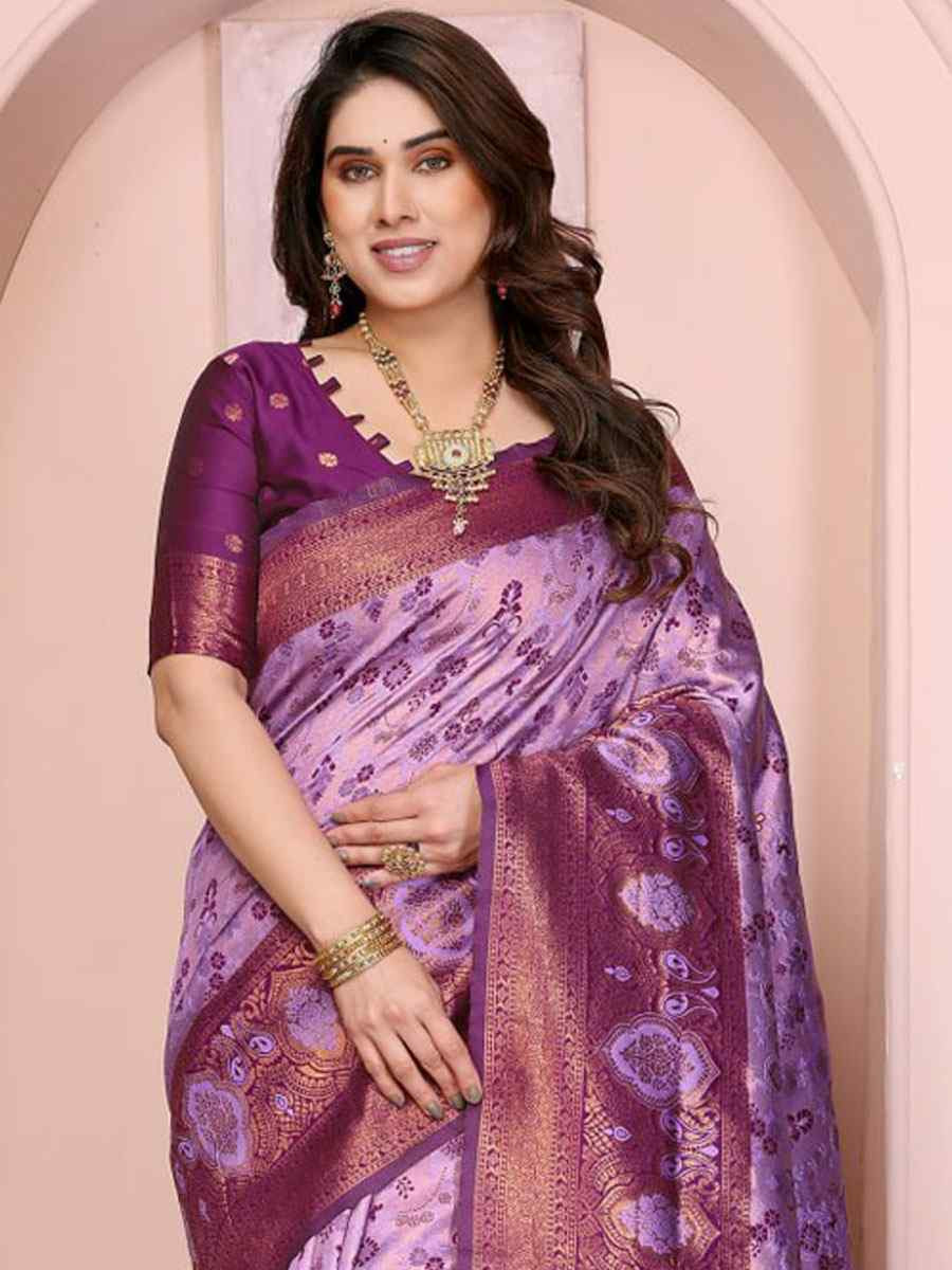 Multi Banarasi Silk Handwoven Traditional Bridal Reception Festival Wedding Fancy Heavy Border Saree