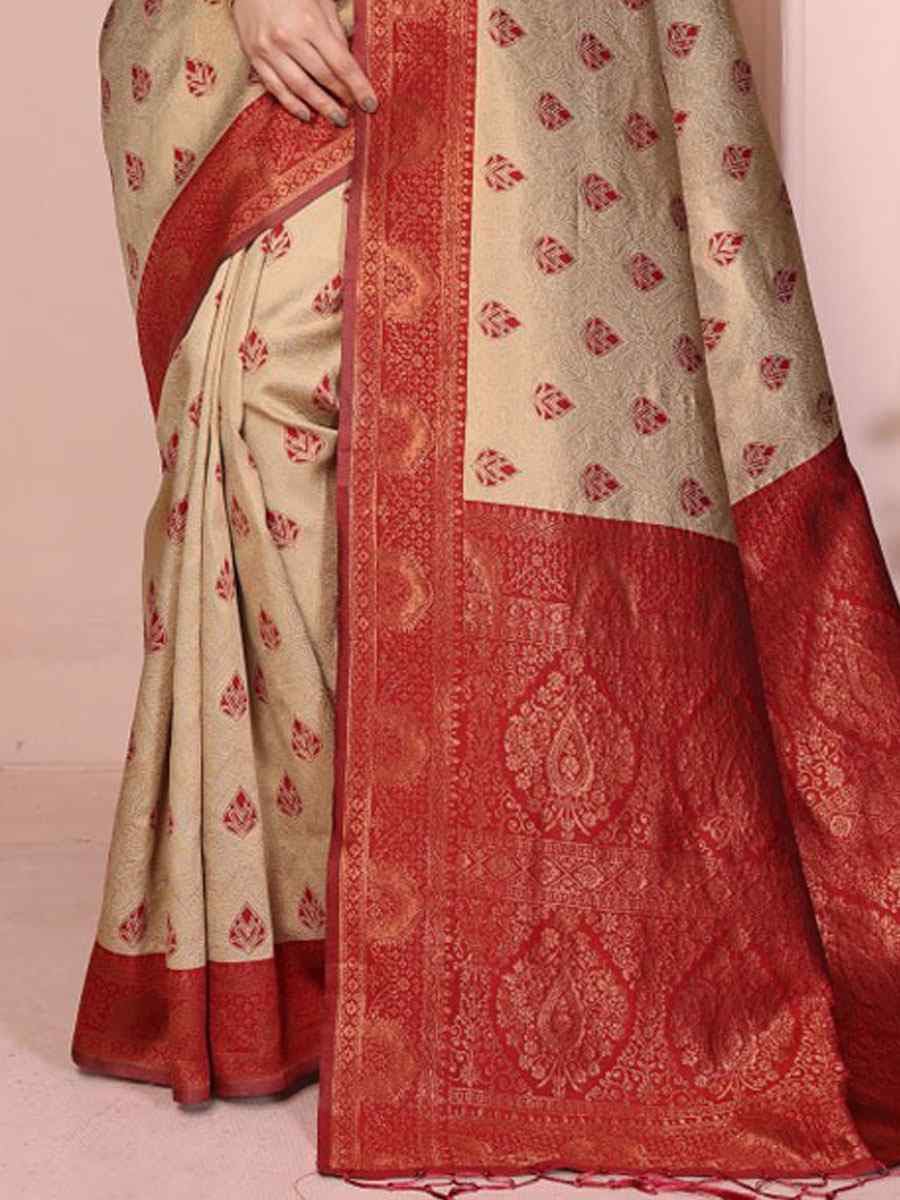 Multi Banarasi Silk Handwoven Traditional Bridal Reception Festival Wedding Fancy Heavy Border Saree