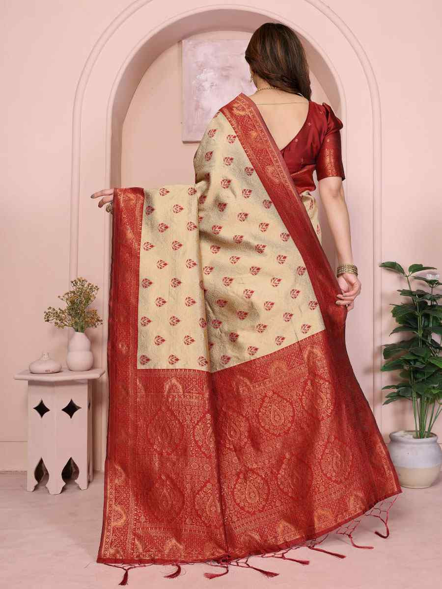 Multi Banarasi Silk Handwoven Traditional Bridal Reception Festival Wedding Fancy Heavy Border Saree