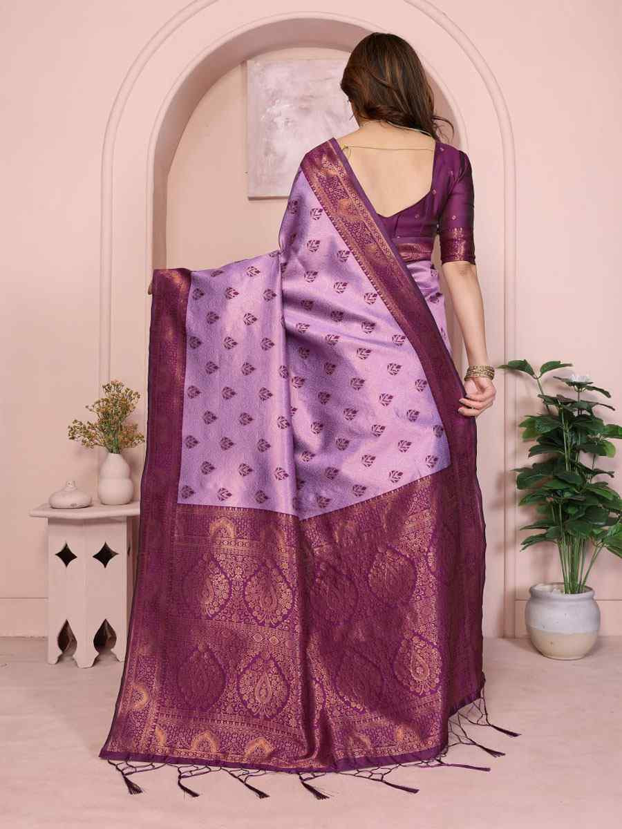Multi Banarasi Silk Handwoven Traditional Bridal Reception Festival Wedding Fancy Heavy Border Saree
