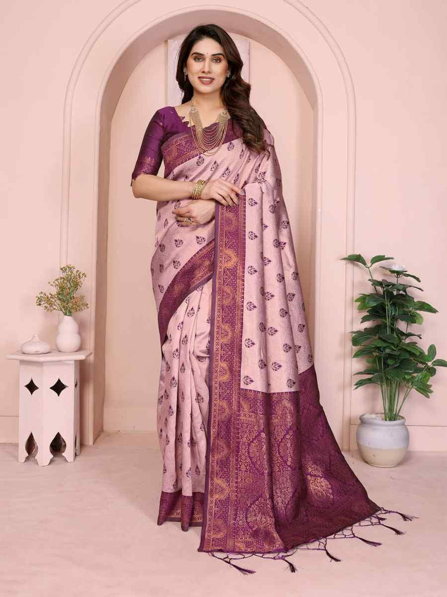 Multi Banarasi Silk Handwoven Traditional Bridal Reception Festival Wedding Fancy Heavy Border Saree