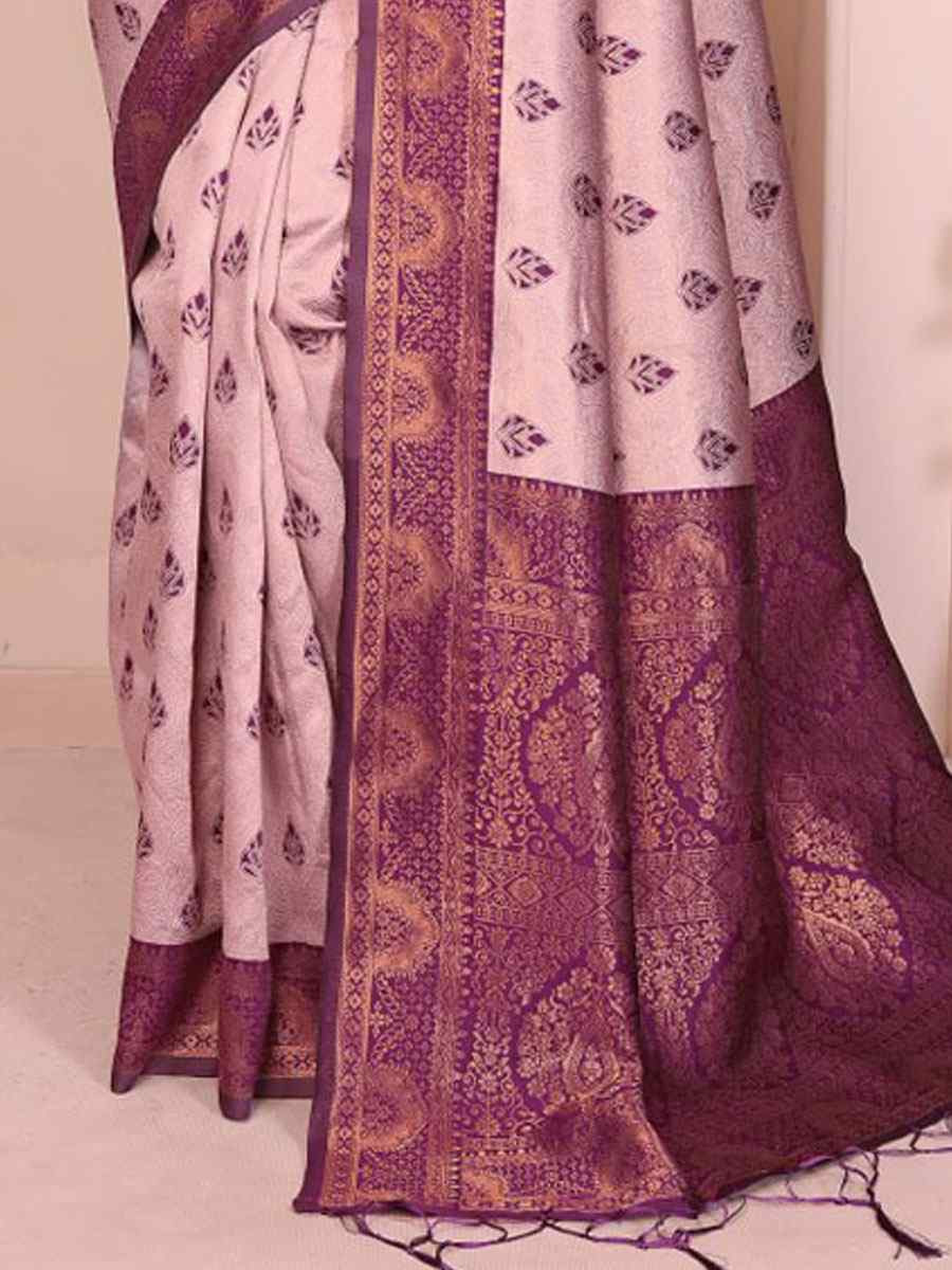 Multi Banarasi Silk Handwoven Traditional Bridal Reception Festival Wedding Fancy Heavy Border Saree