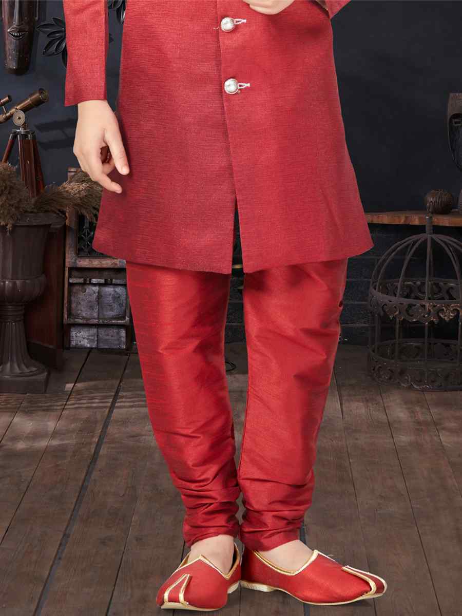 Multi Champion Silk Printed Traditional Party Kurta