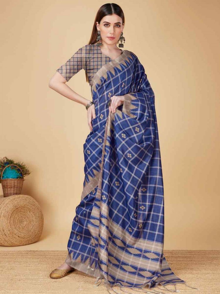 Multi Cotton Silk Printed Casual Festival Contemporary Saree