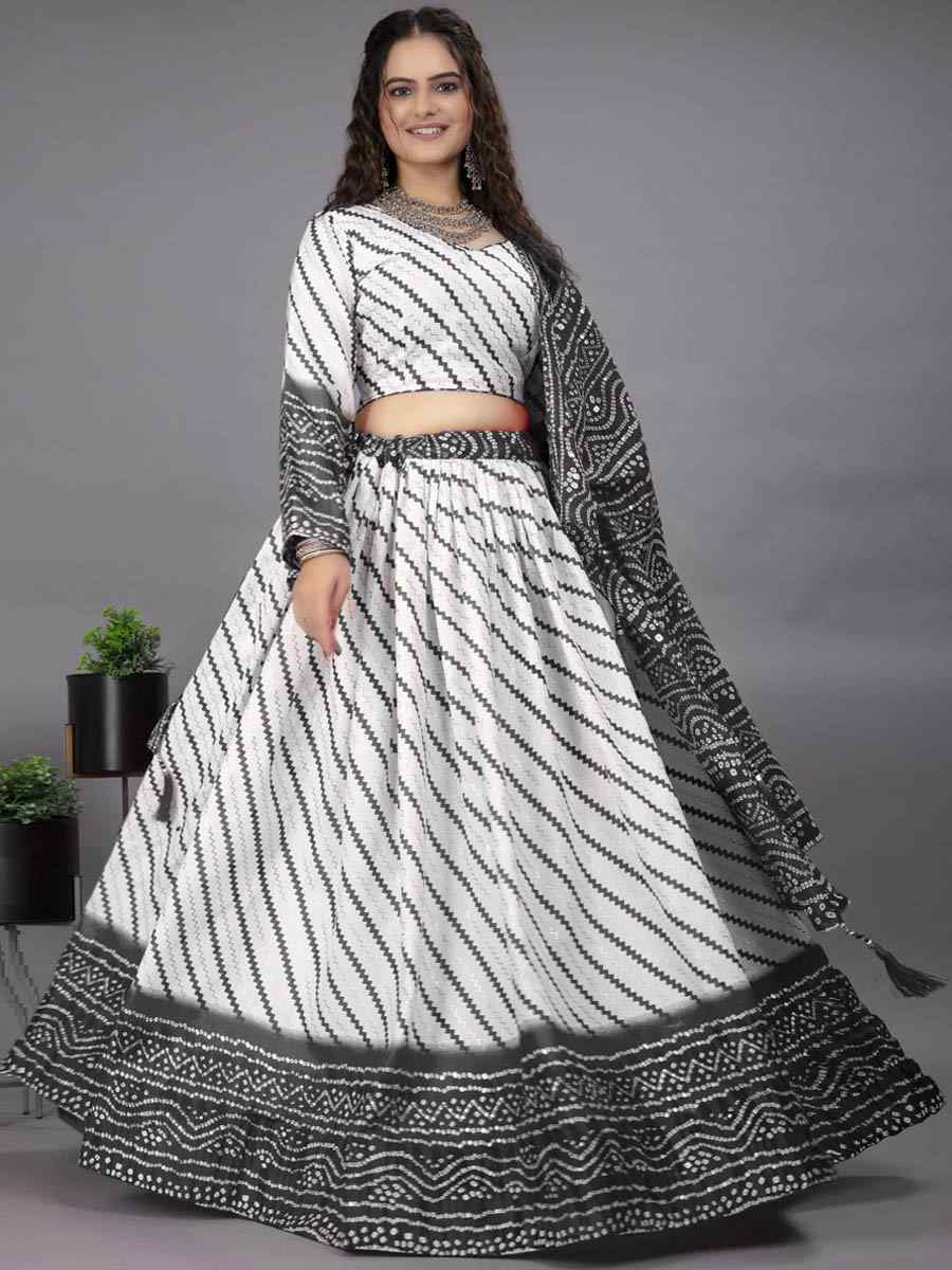 Multi Foil Cotton Printed Festival Contemporary Lehenga Choli