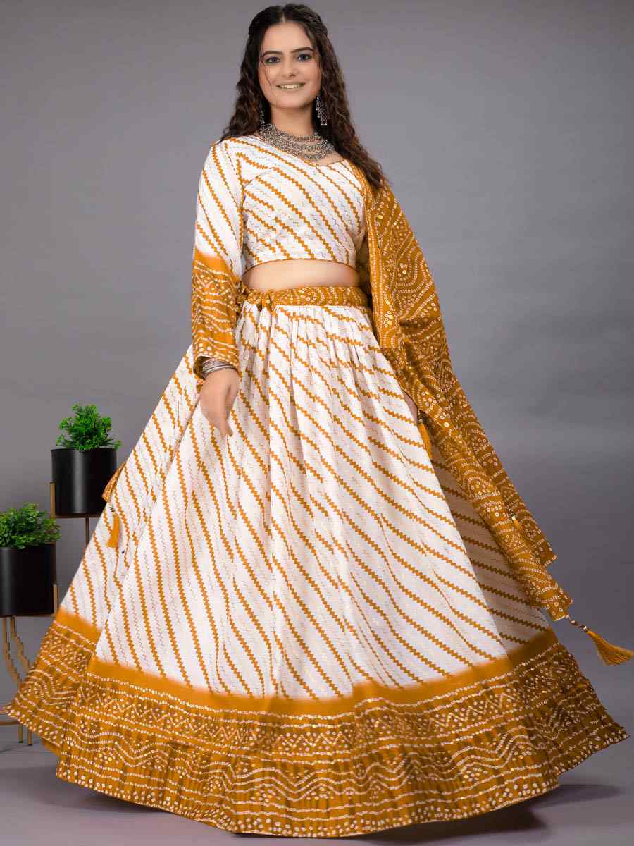 Multi Foil Cotton Printed Festival Contemporary Lehenga Choli