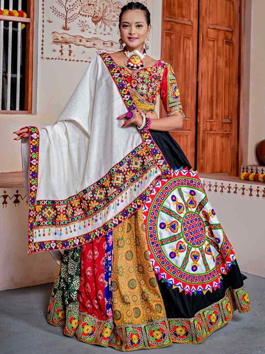 Multi Heavy Cotton Printed Festival Ready Traditional Lehenga Choli