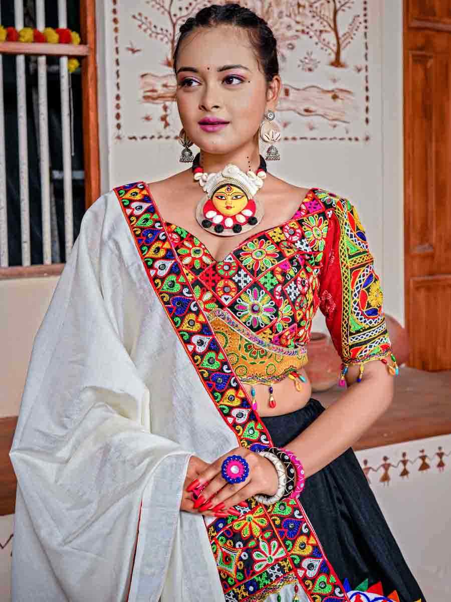Multi Heavy Cotton Printed Festival Ready Traditional Lehenga Choli