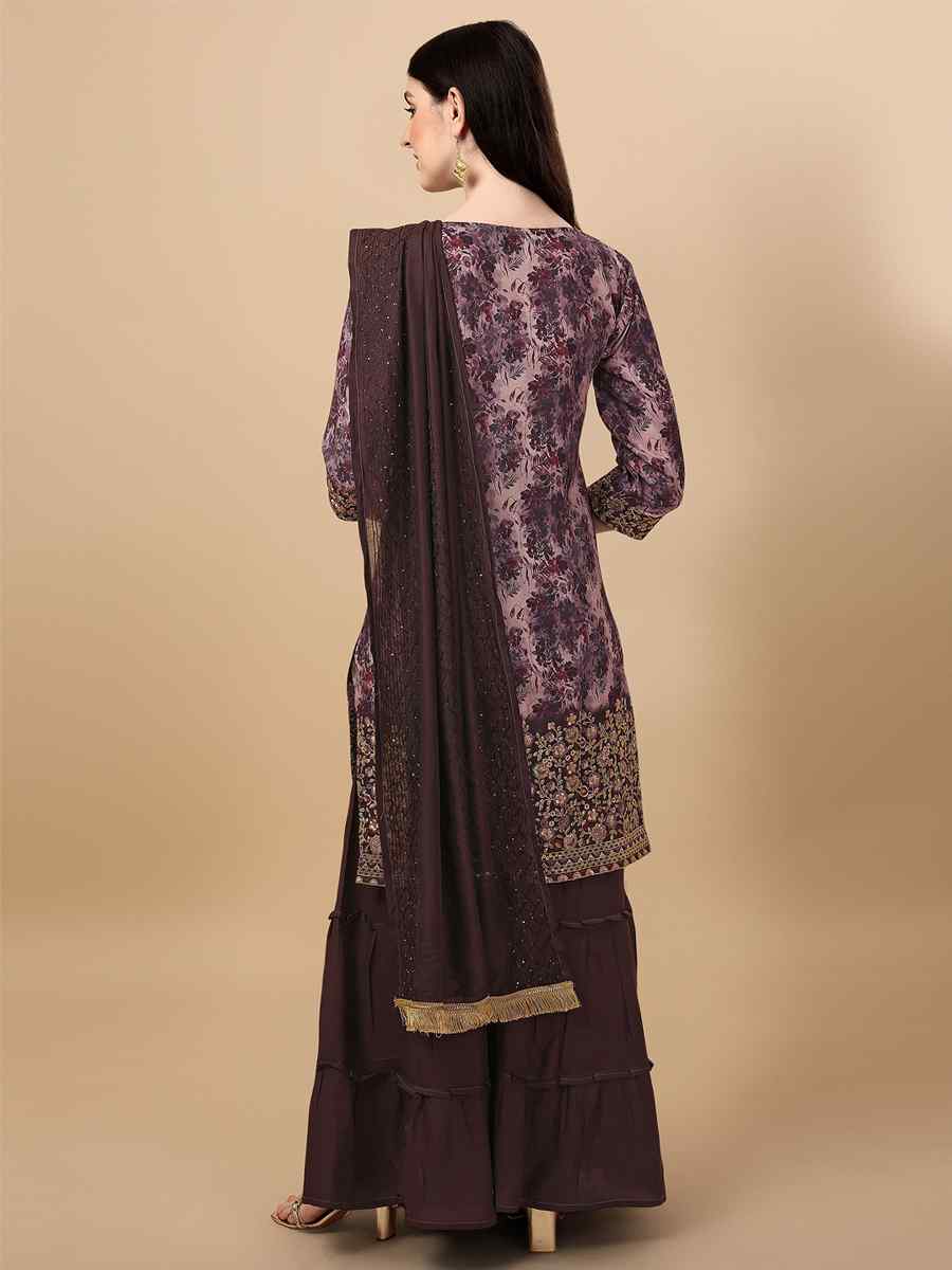 Multi Heavy Rayon 14 kg Printed Festival Casual Palazzo Pant Salwar Kameez