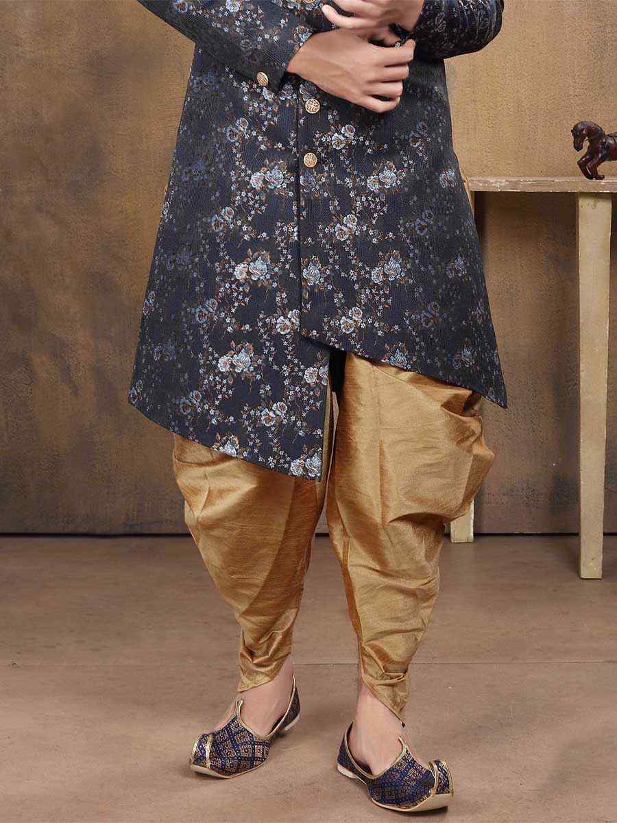 Multi Imported Woven Party Wedding Sherwani