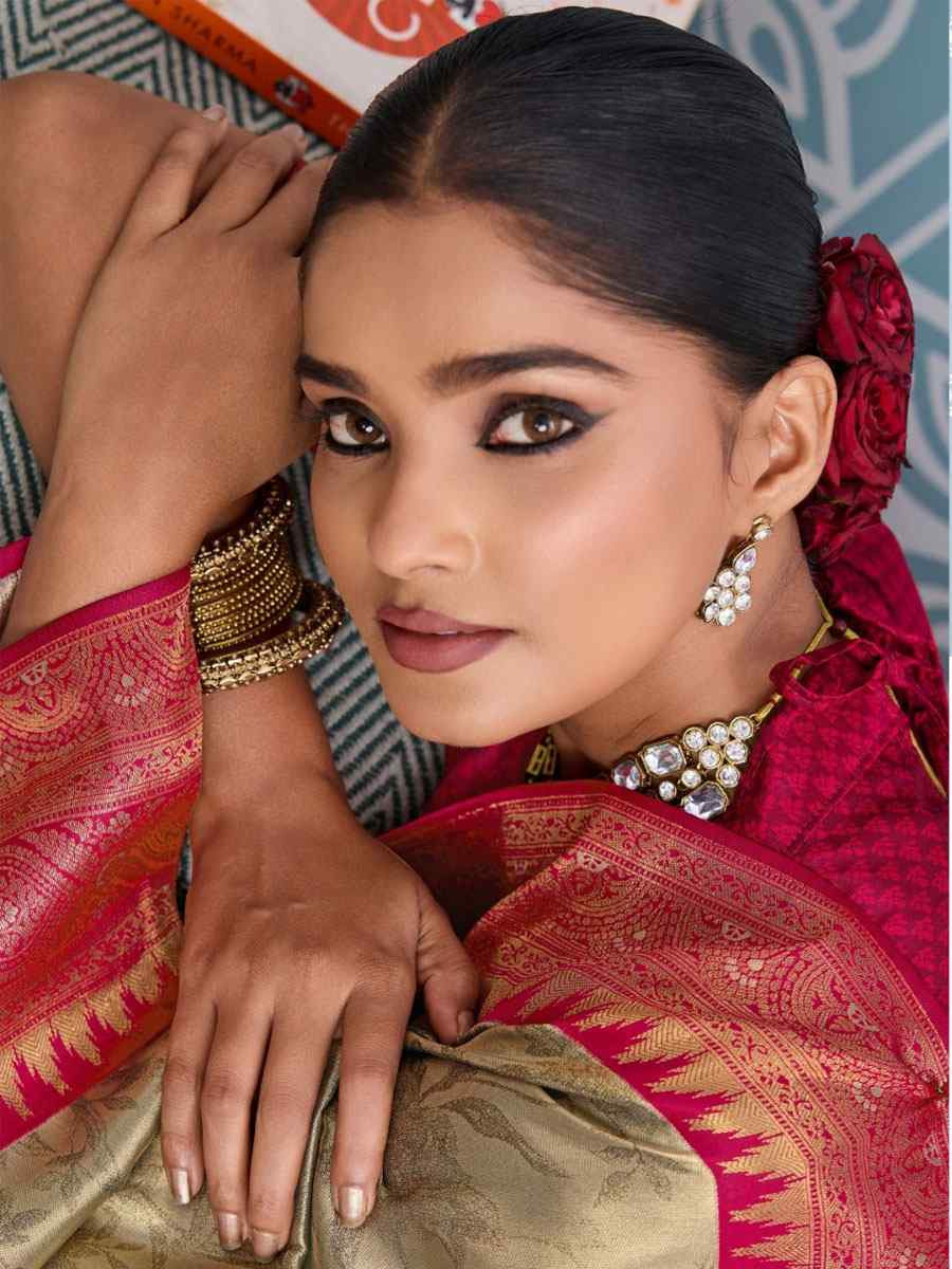 Multi Kanjivaram Soft Silk Kanjivaram Traditional Casual Reception Festival Wedding Fancy Heavy Border Saree