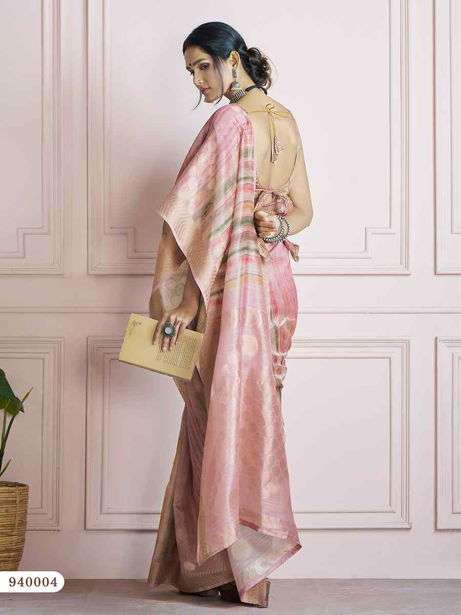 Multi Khadi Silk Handwoven Festival Wedding Fancy Heavy Border Saree