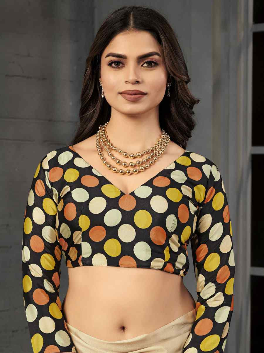 Multi Malai Crepe Silk Printed Casual Reception Festival Wedding Fancy Classic Style Sarees