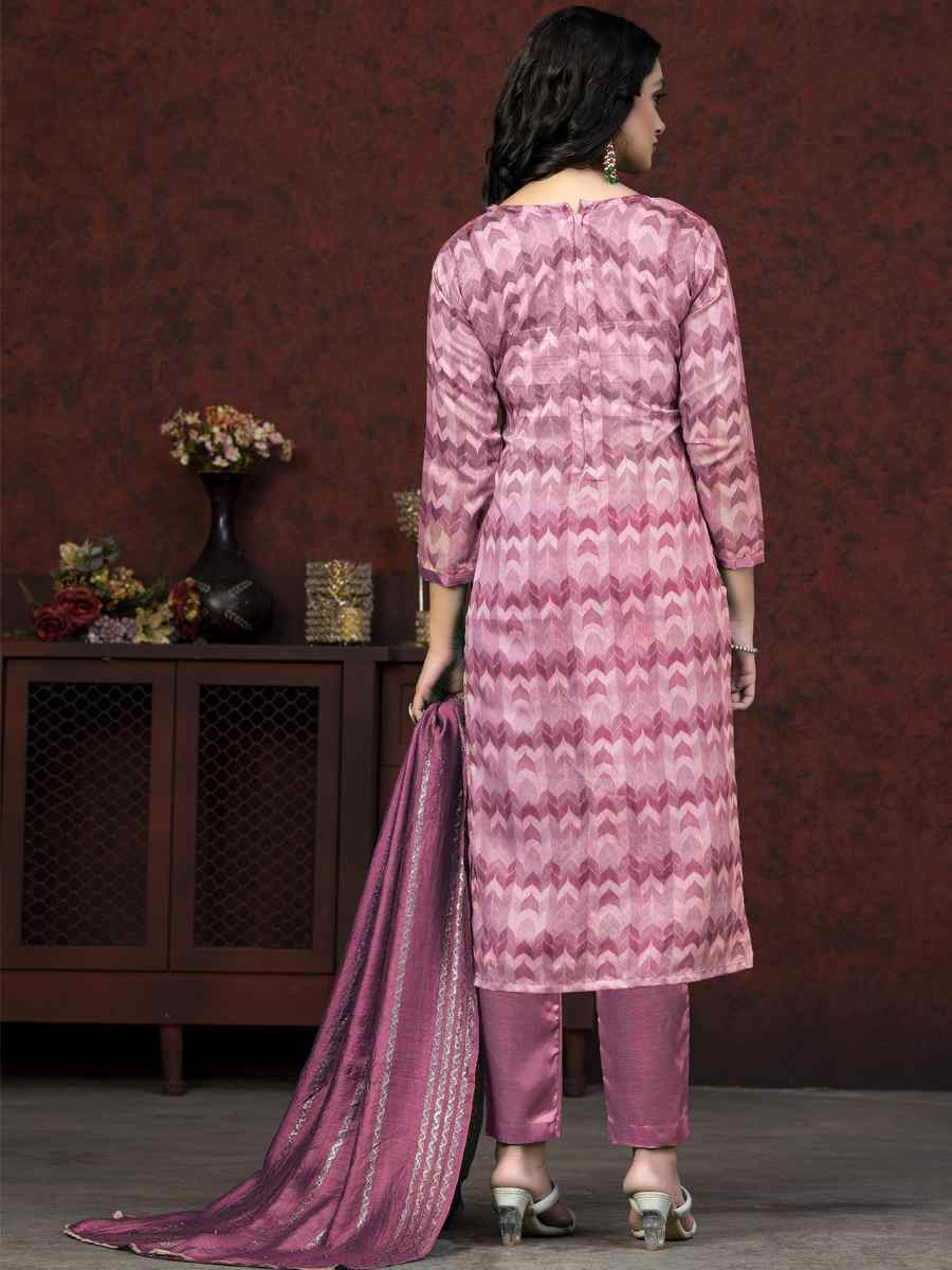 Multi Modal Cotton Embroidered Casual Festival Pant Salwar Kameez