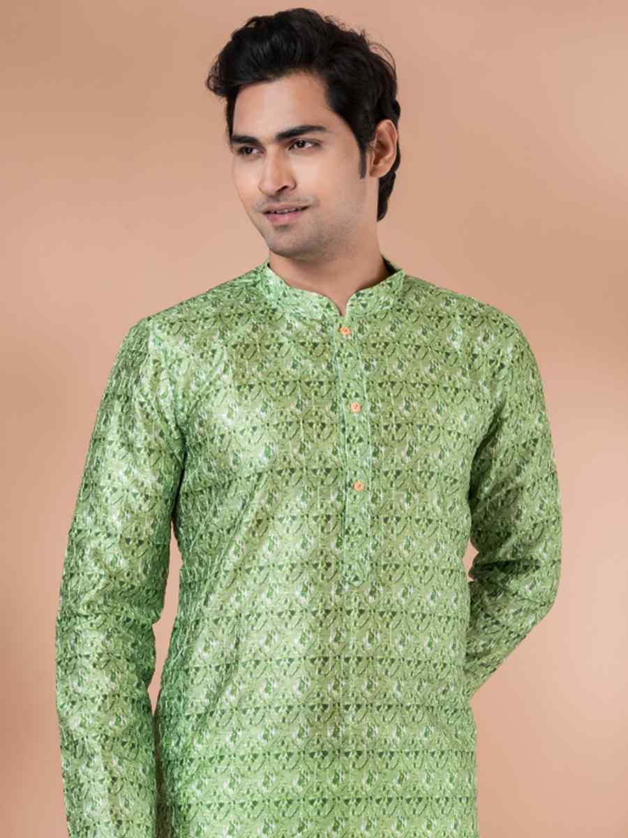 Multi Mono Printed Festival Casual Kurta