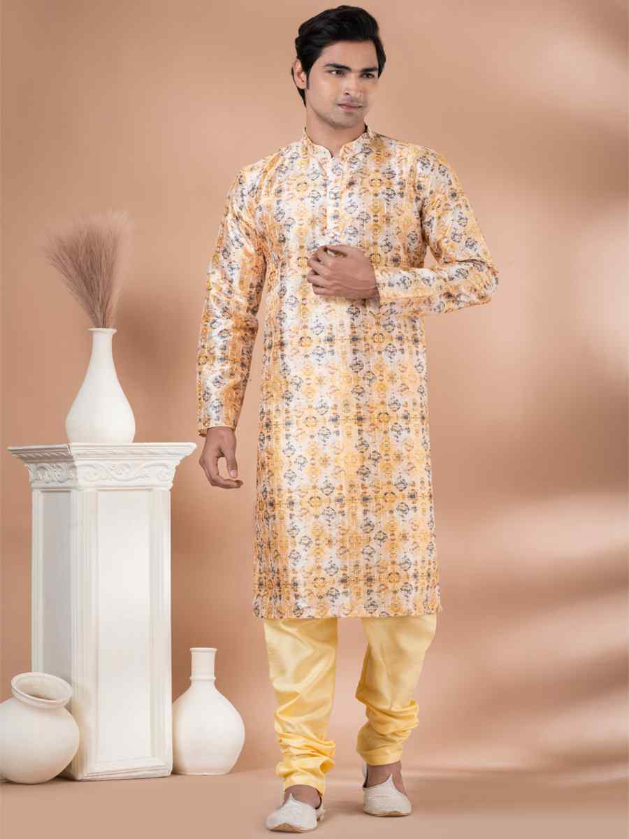 Multi Mono Printed Festival Casual Kurta