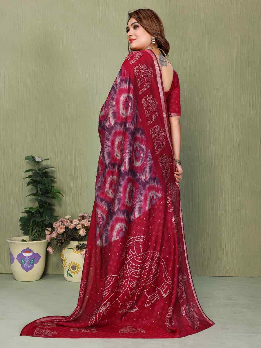Multi Mul Cotton Printed Casual Reception Festival Wedding Fancy Classic Style Sarees