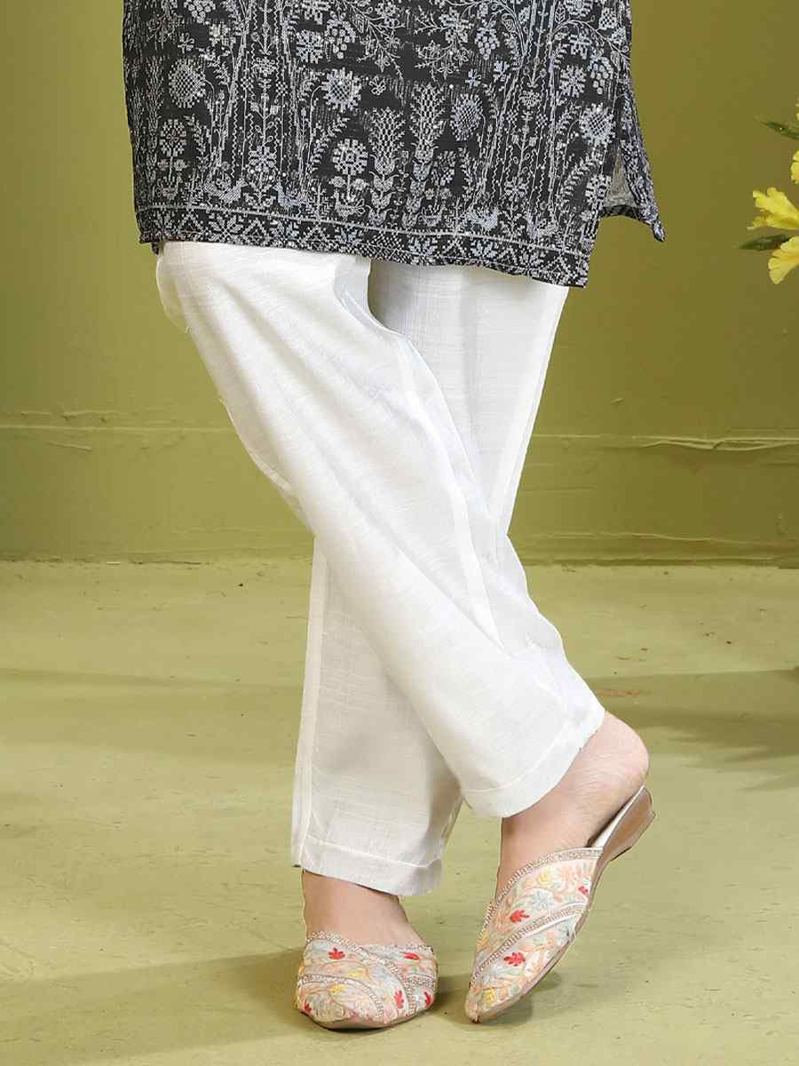 Multi Muslin Cotton Embroidery And Printed Festival Wedding Party Mens Kurta