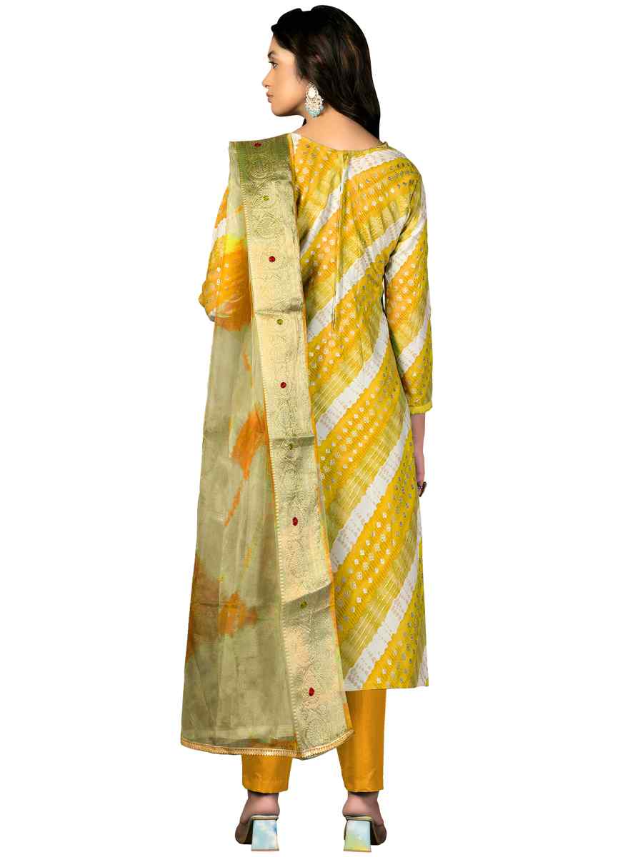 Multi Premium Jam Cotton Printed Casual Festival Pant Salwar Kameez