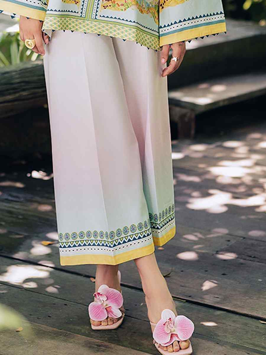 Multi Pure Natural Crepe Embroidered Festival Casual Kurti